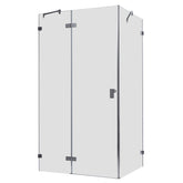 AWT Duschabtrennung LAS1200 120x90 links